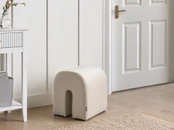 Pouf MODOC Velluto Beige