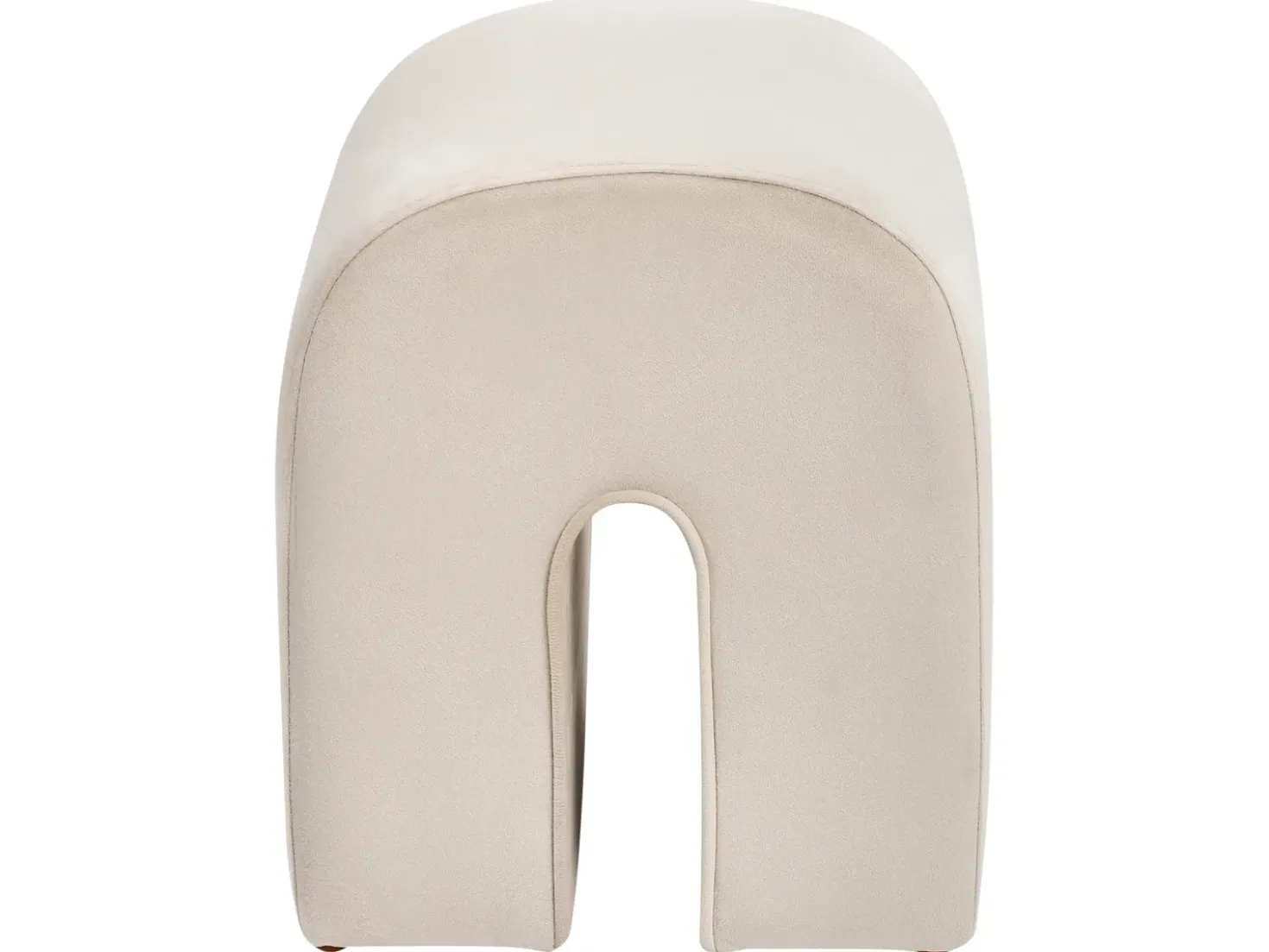 Pouf MODOC Velluto Beige