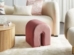 Pouf MODOC Velluto Rosa