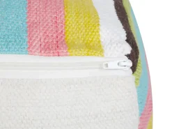 Pouf MONEASA Cotone Multicolore