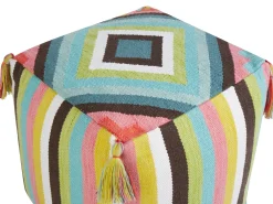 Pouf MONEASA Cotone Multicolore
