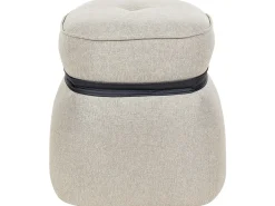 Pouf MONTEREY Lino sintetico Beige