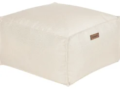 Pouf MUKKI Tessuto Bianco sporco