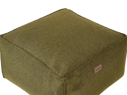 Pouf MUKKI Tessuto Verde oliva