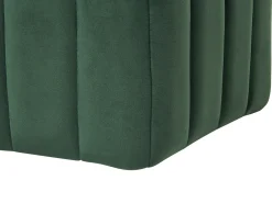 Pouf MURIETTA Velluto Verde scuro