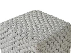 Pouf NALLI Materiale sintetico Grigio