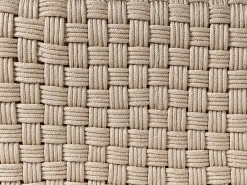 Pouf NALLI Materiale sintetico Tortora
