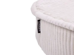 Pouf NILI Velluto Beige chiaro