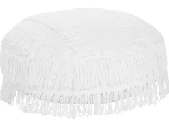 Pouf OULAD Cotone Bianco