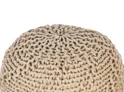 Pouf PRIENE Cotone Beige