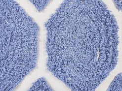 Pouf ROJHAN Cotone Blu