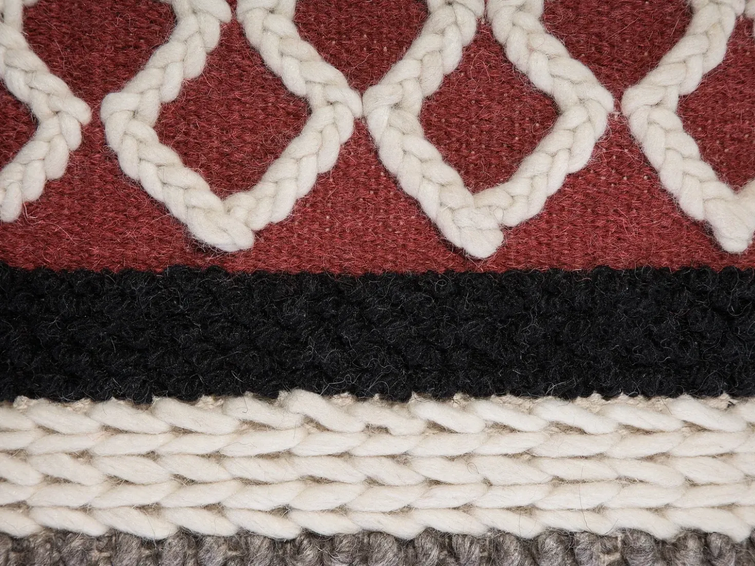 Pouf SAGAR Cotone Multicolore