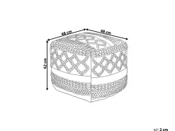 Pouf SAGAR Cotone Multicolore