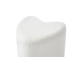 Pouf SCOTIA Ciniglia Bianco sporco
