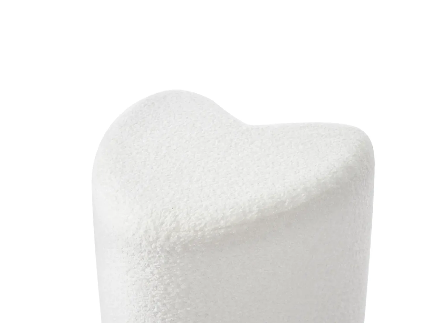 Pouf SCOTIA Ciniglia Bianco sporco