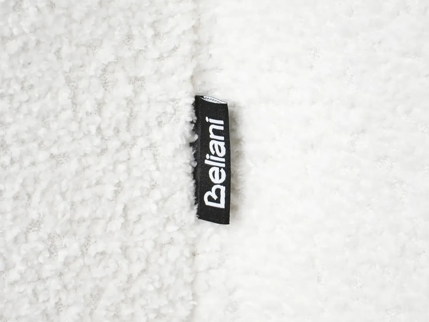Pouf SCOTIA Ciniglia Bianco sporco