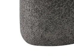 Pouf SCOTIA Ciniglia Grigio scuro