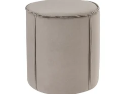Pouf SEDONA Velluto Tortora