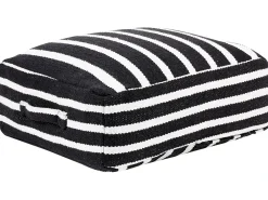Pouf SETTAT Cotone Nero