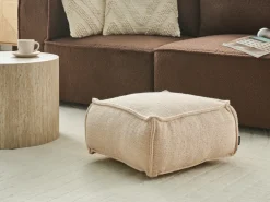 Pouf SHERALI Cotone Beige