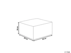 Pouf SHERALI Cotone Rosa