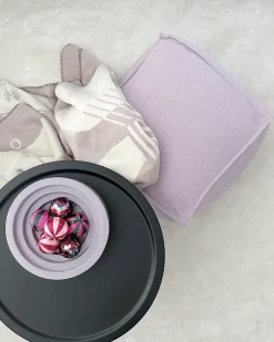 Pouf SHERALI Cotone Rosa