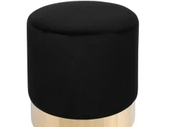 Pouf SOPHIA Velluto Nero