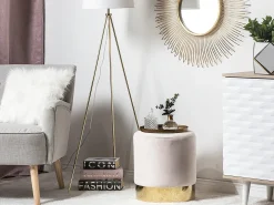 Pouf SOPHIA Velluto Rosa