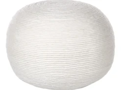 Pouf TAKHABI Lana Bianco
