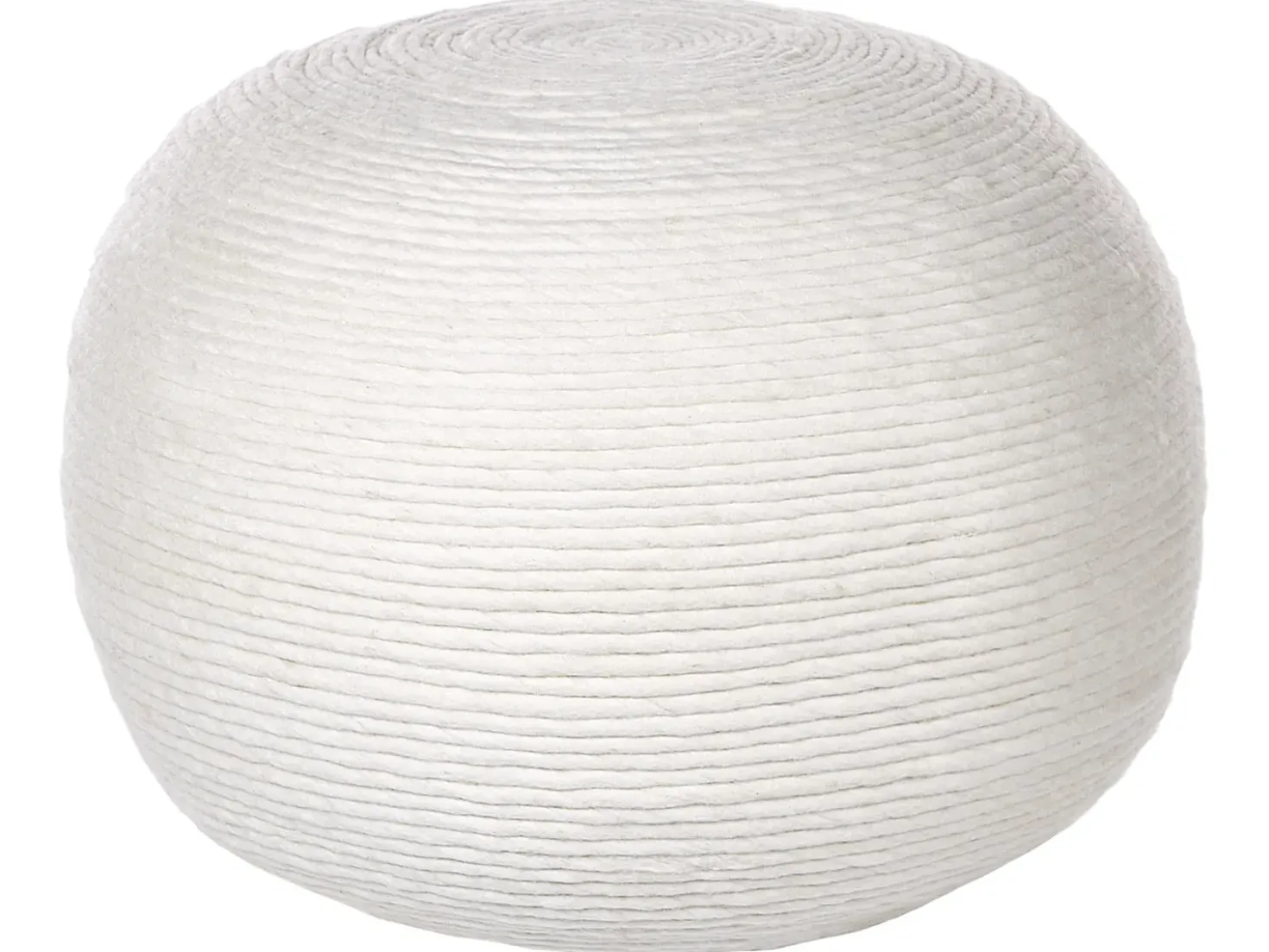 Pouf TAKHABI Lana Bianco