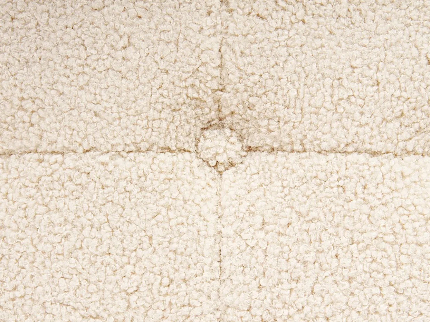 Pouf TAMPA Bouclé Beige