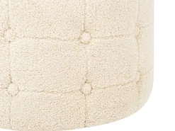 Pouf TAMPA Bouclé Beige