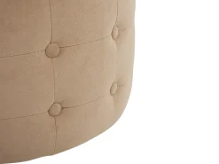 Pouf TAMPA Velluto Beige sabbia