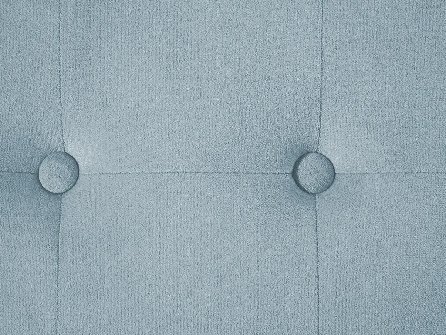 Pouf TAMPA Velluto Grigio chiaro