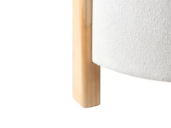 Pouf TERRY Ciniglia Bianco sporco