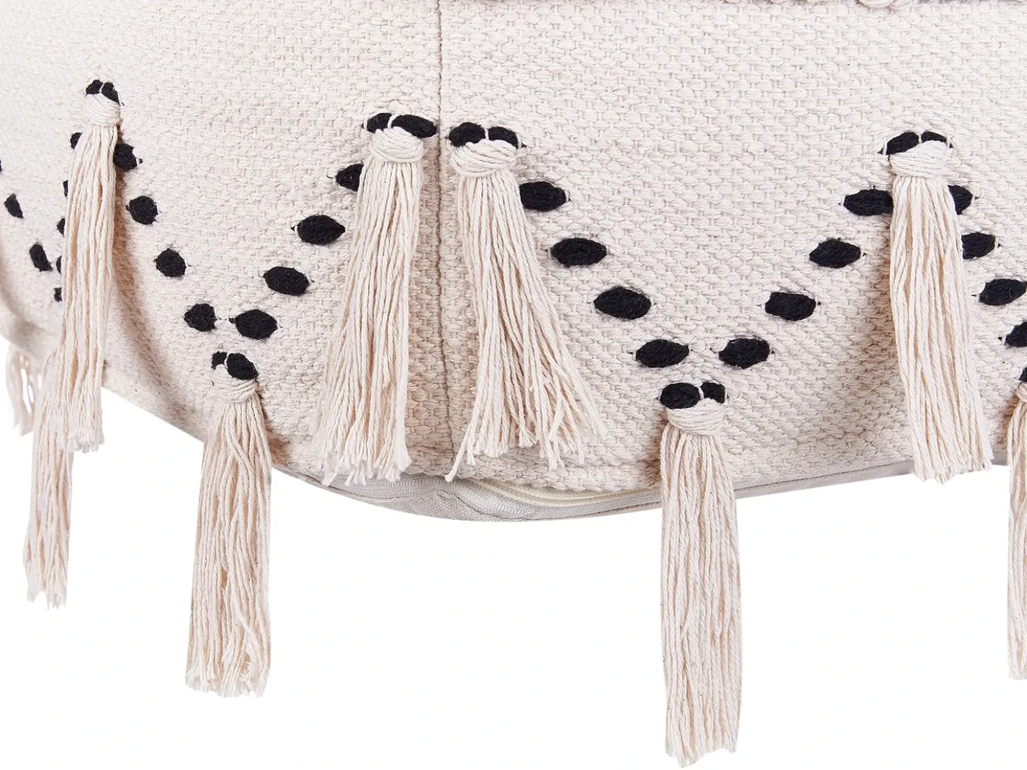 Pouf THONDI Cotone Beige