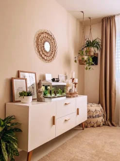 Pouf THONDI Cotone Beige