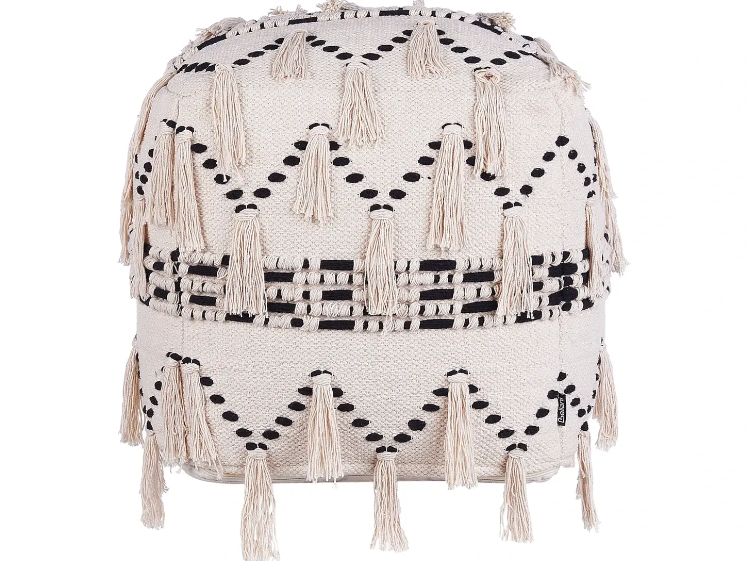 Pouf THONDI Cotone Beige