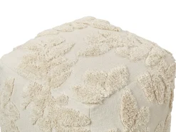 Pouf Trapuntato MULTAN Cotone Beige