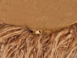 Pouf TUKKI Finta pelliccia Marrone