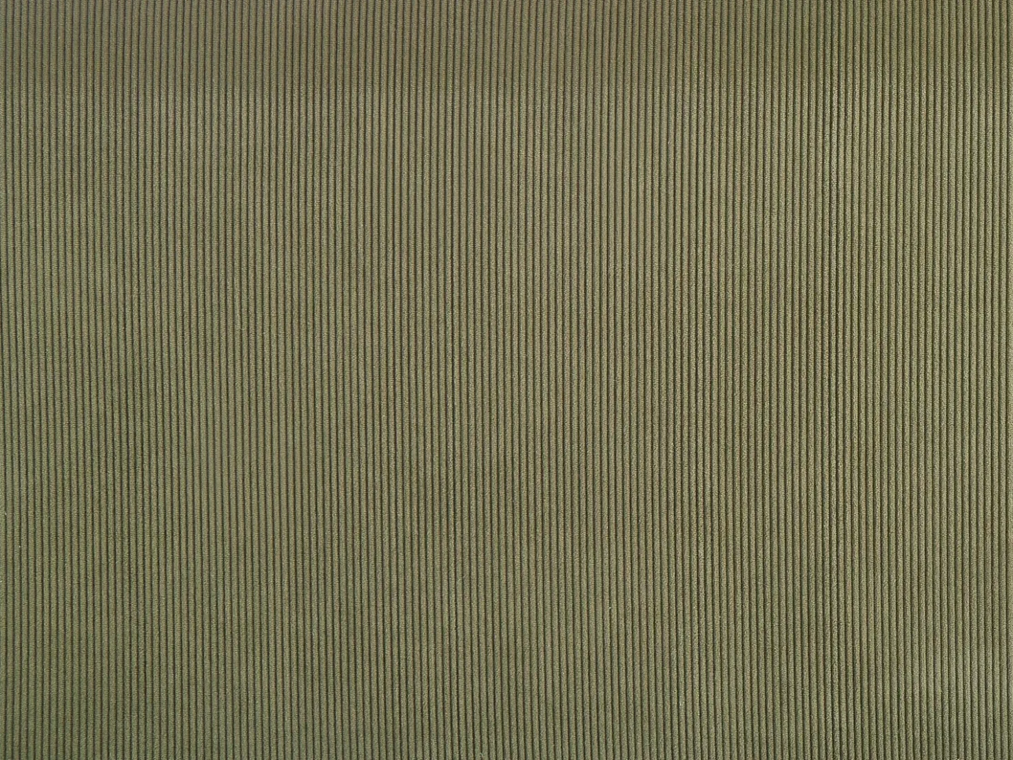 Pouf VINITA Velluto a coste Verde scuro