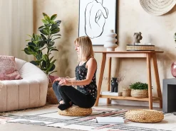 Pouf WAHOO Giacinto d'acqua Beige