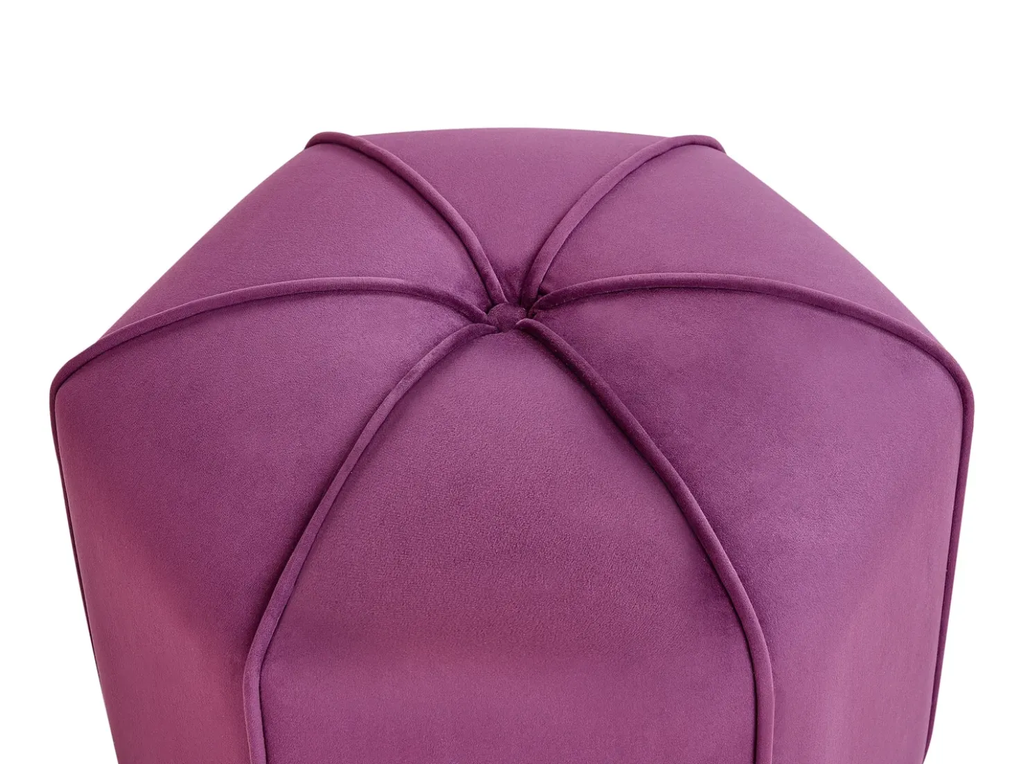 Pouf WISHEK Velluto Viola