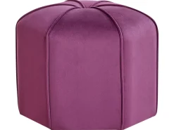 Pouf WISHEK Velluto Viola