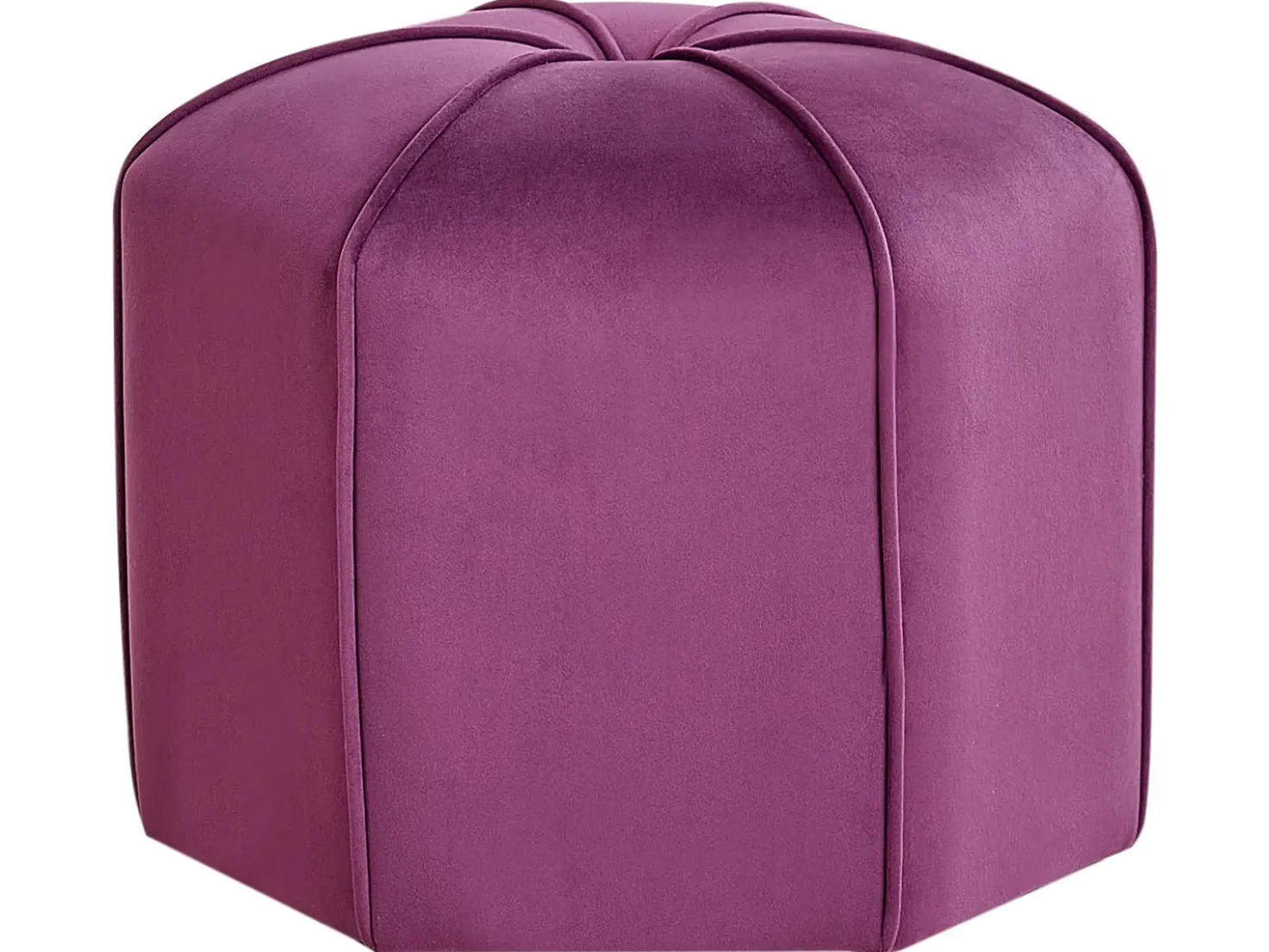 Pouf WISHEK Velluto Viola