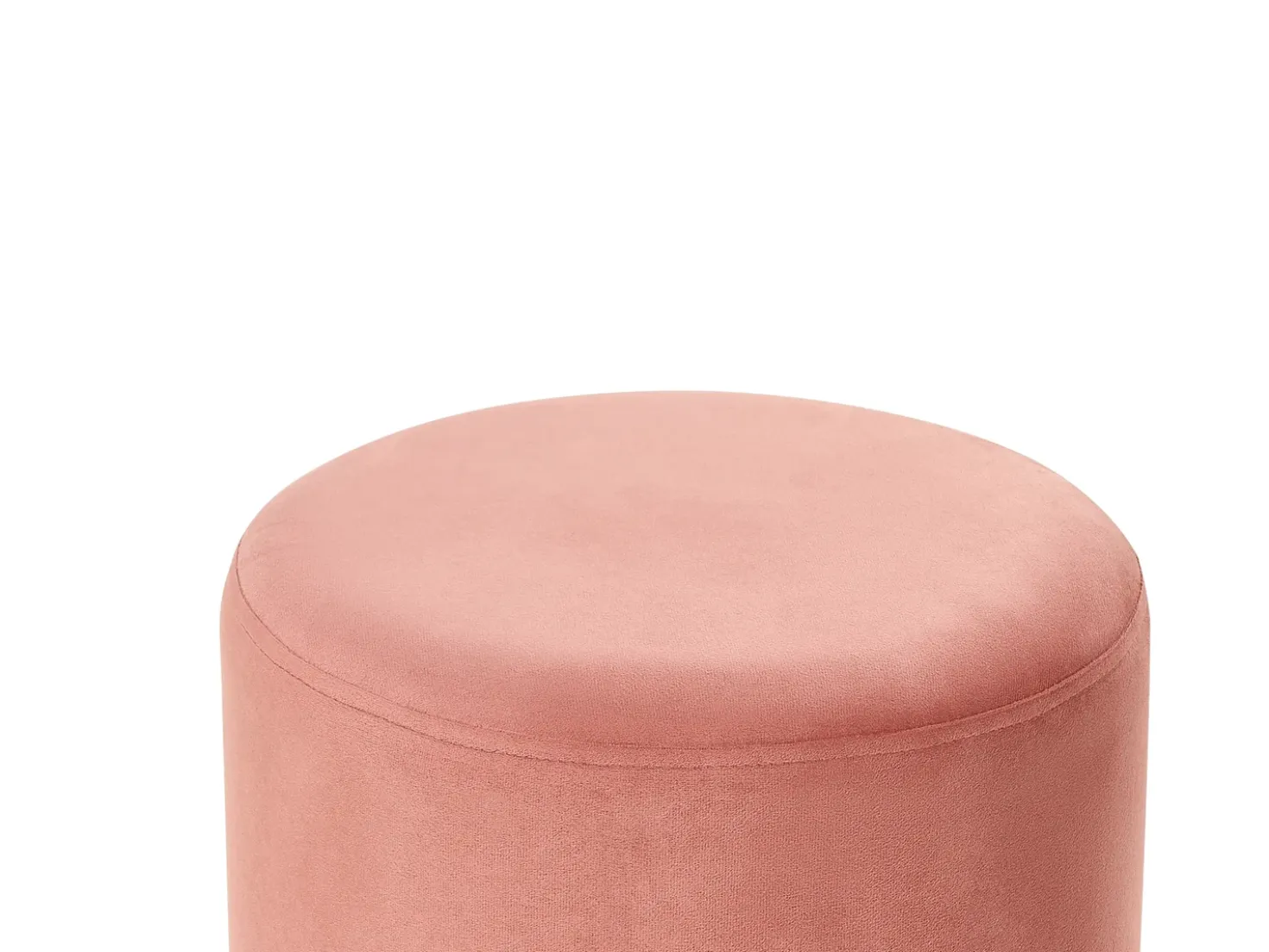 Pouf YANKTON Velluto Rosa