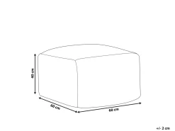 Pouf ZEUGMA Lana Beige