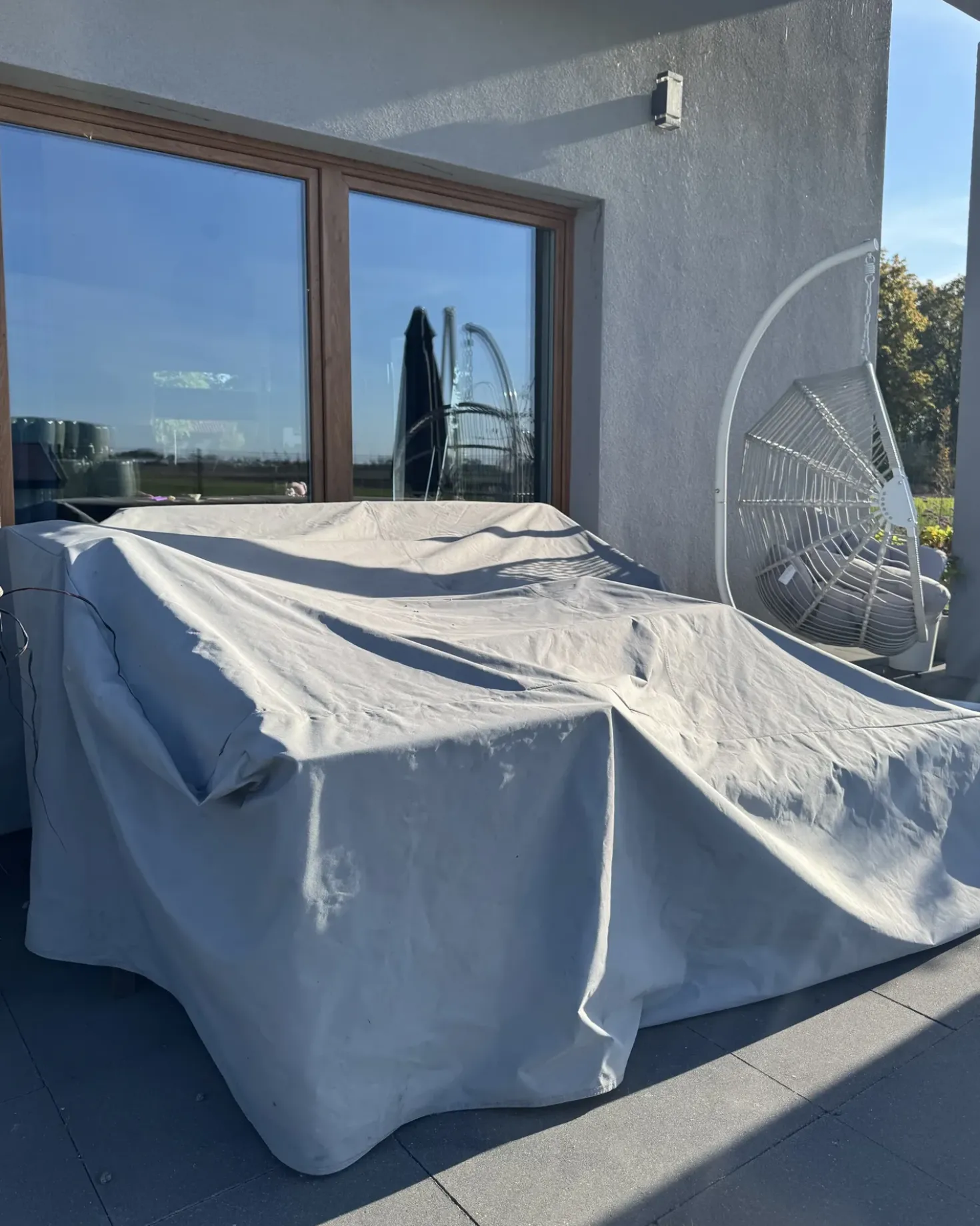 Protezione impermeabile CHUVA 275 cm 230 cm 70 cm Grigio