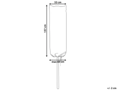 Protezione impermeabile CHUVA 69 cm 53 cm 157 cm Grigio