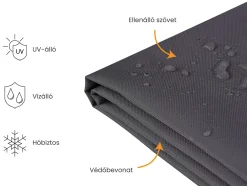 Protezione impermeabile CHUVA 185 cm 105 cm 75 cm Nero